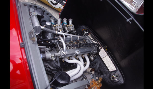Abarth 1300 OT Berlinetta Colucci 1966 engine